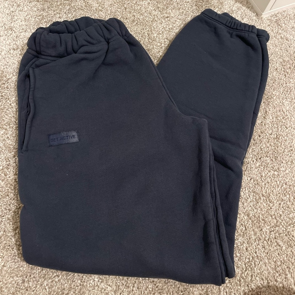 Set Active Sweats in “Oxford” - navy blue BRAND NEW